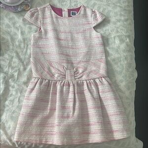 Janie and Jack Pink and White Formal Dress